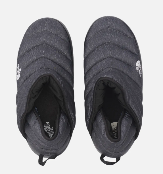 Size 9M The North Face ThermoBall Traction Bootie 'Phantom Grey Heather Print/TNF Black'