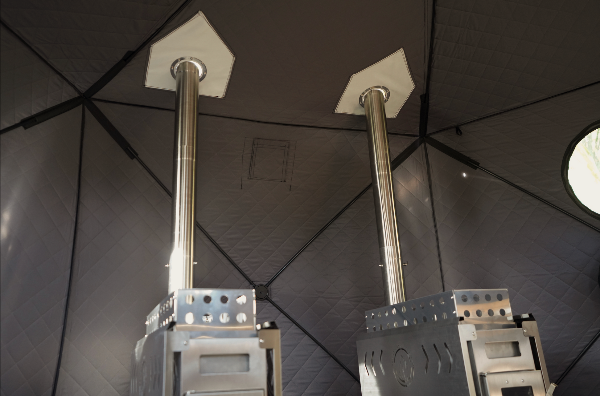 NSS Dome Sauna Tent Pro Package (8-person) - Mann