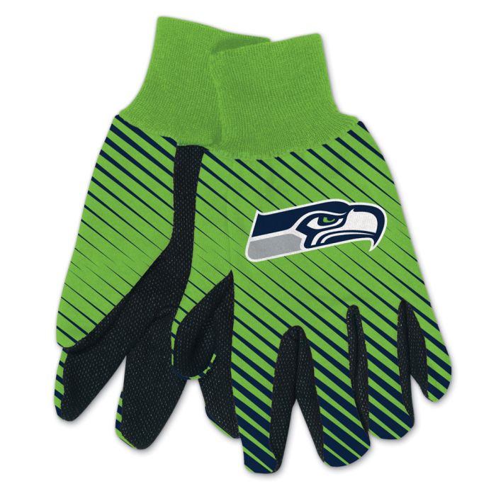 Seattle Seahawks Adult Two-Tone Gloves