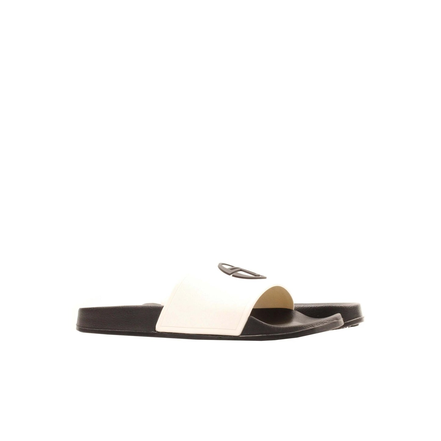 Size S Sergio Tacchini Triods Men Slides Black/White