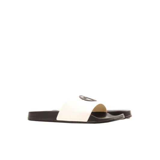 Size S Sergio Tacchini Triods Men Slides Black/White