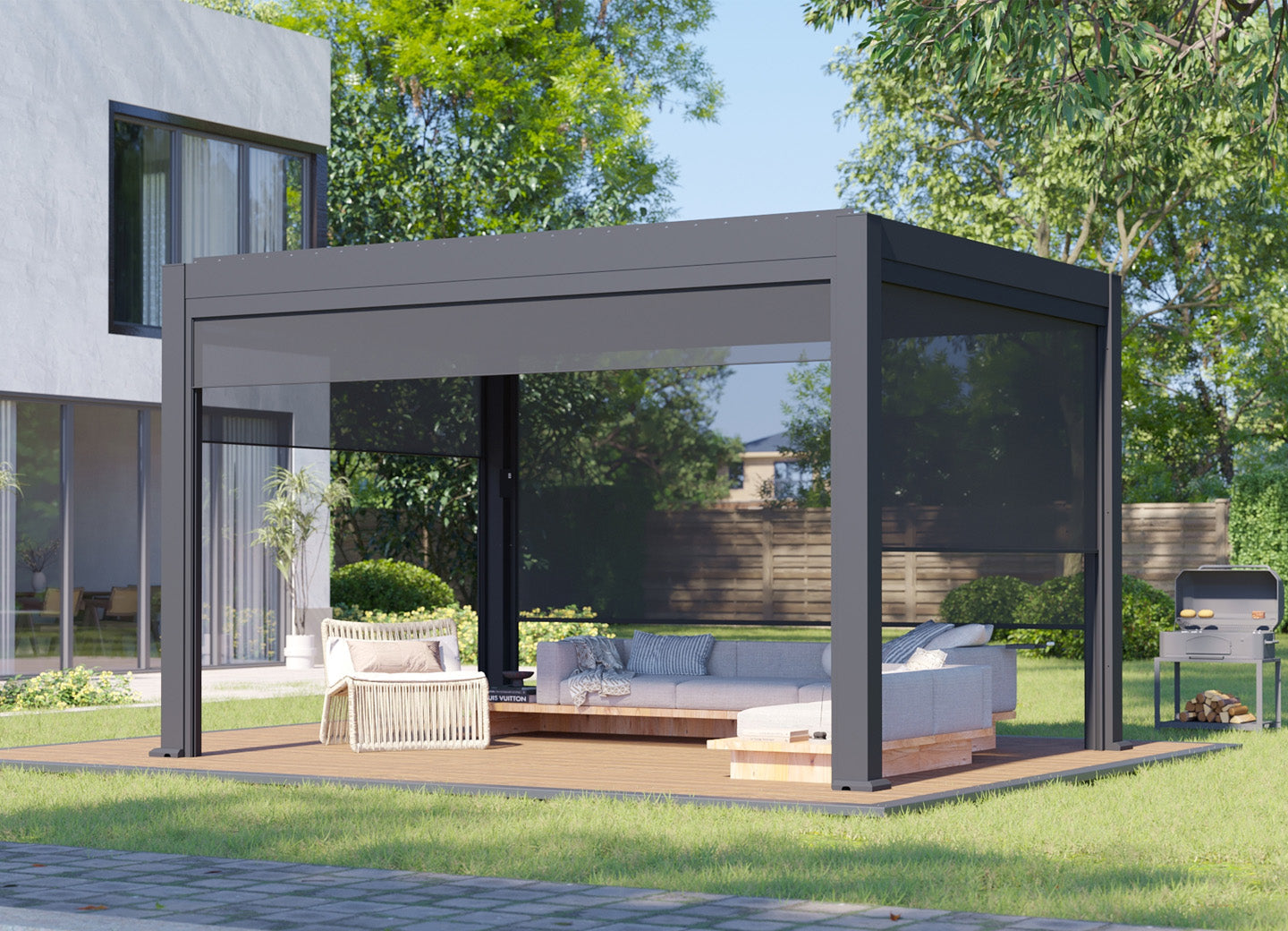 FlexPatio Manual Roller Shades