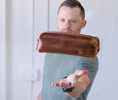 Minimalist Shave Bag - Lifetime Leather Co