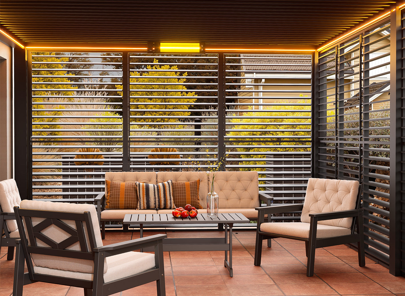 FlexPatio Privacy Shutter Walls