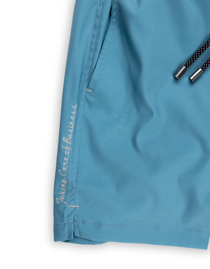 Baja Llama Solid Sky Seeker - Stretch Swimsuit