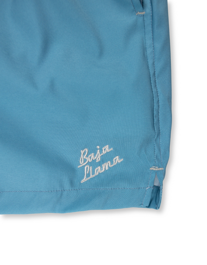 Baja Llama Solid Sky Seeker - Stretch Swimsuit