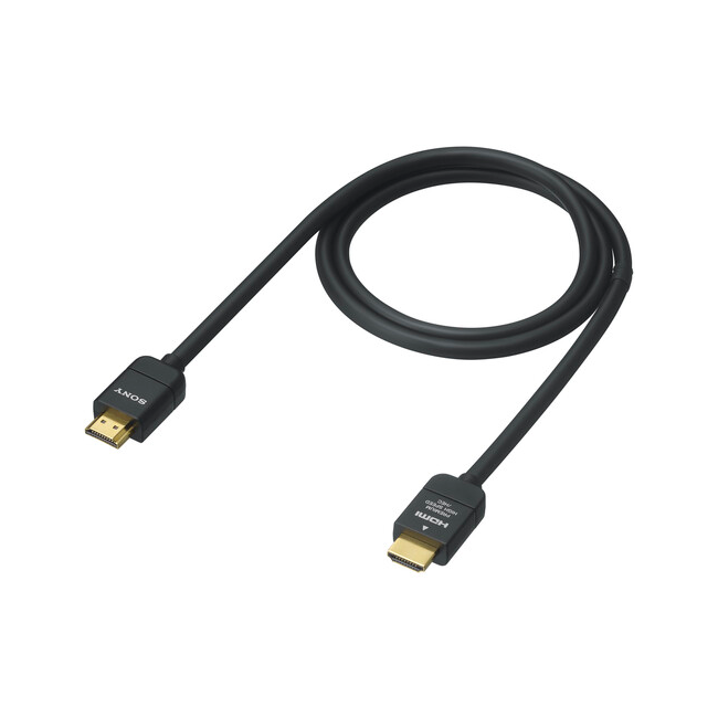 Sony 3.28 Ft Slim High-Speed HDMI Cable