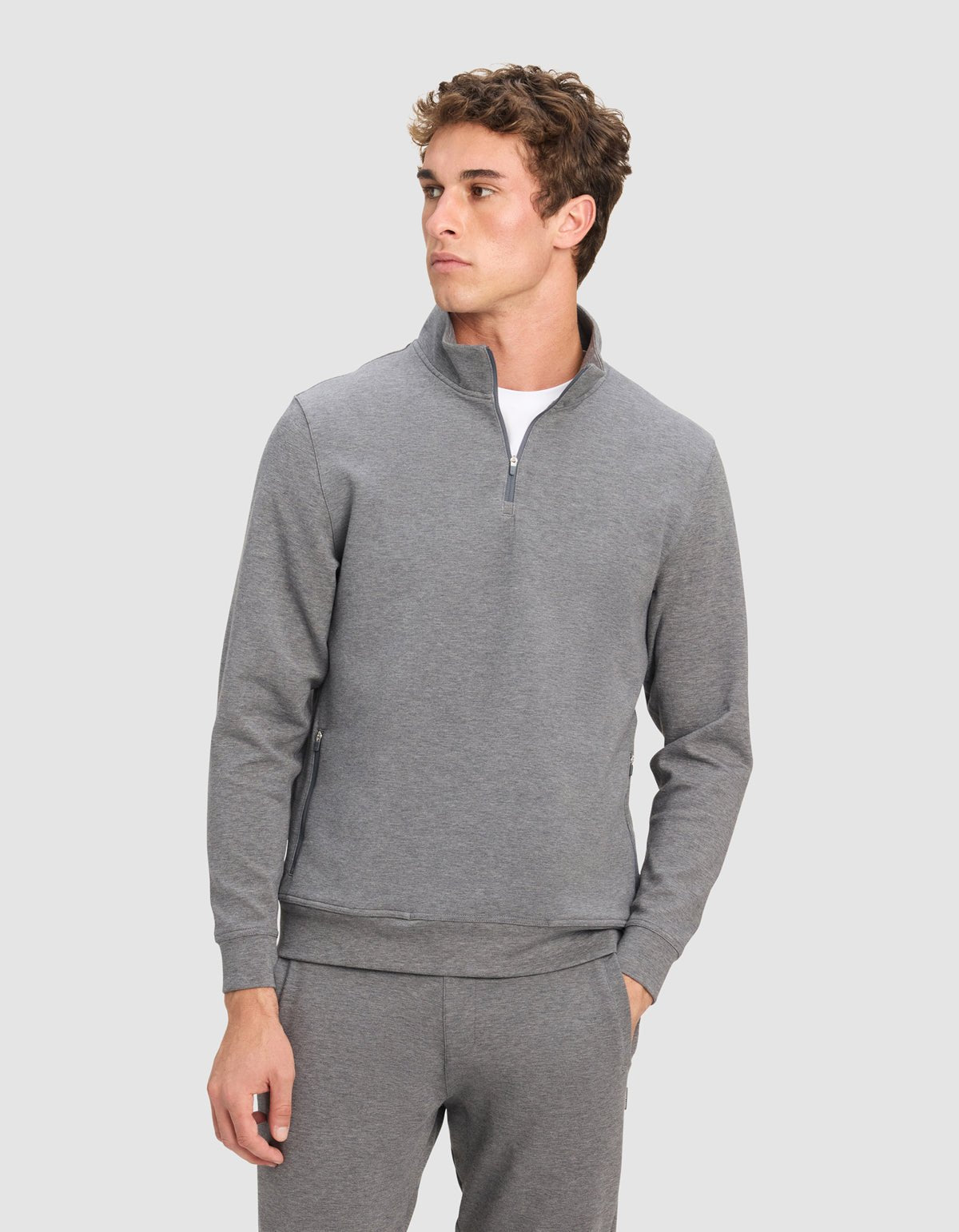 Cozy Earth StretchTech Quarter Zip & Jogger Set