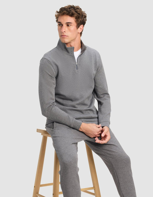 Cozy Earth StretchTech Quarter Zip & Jogger Set