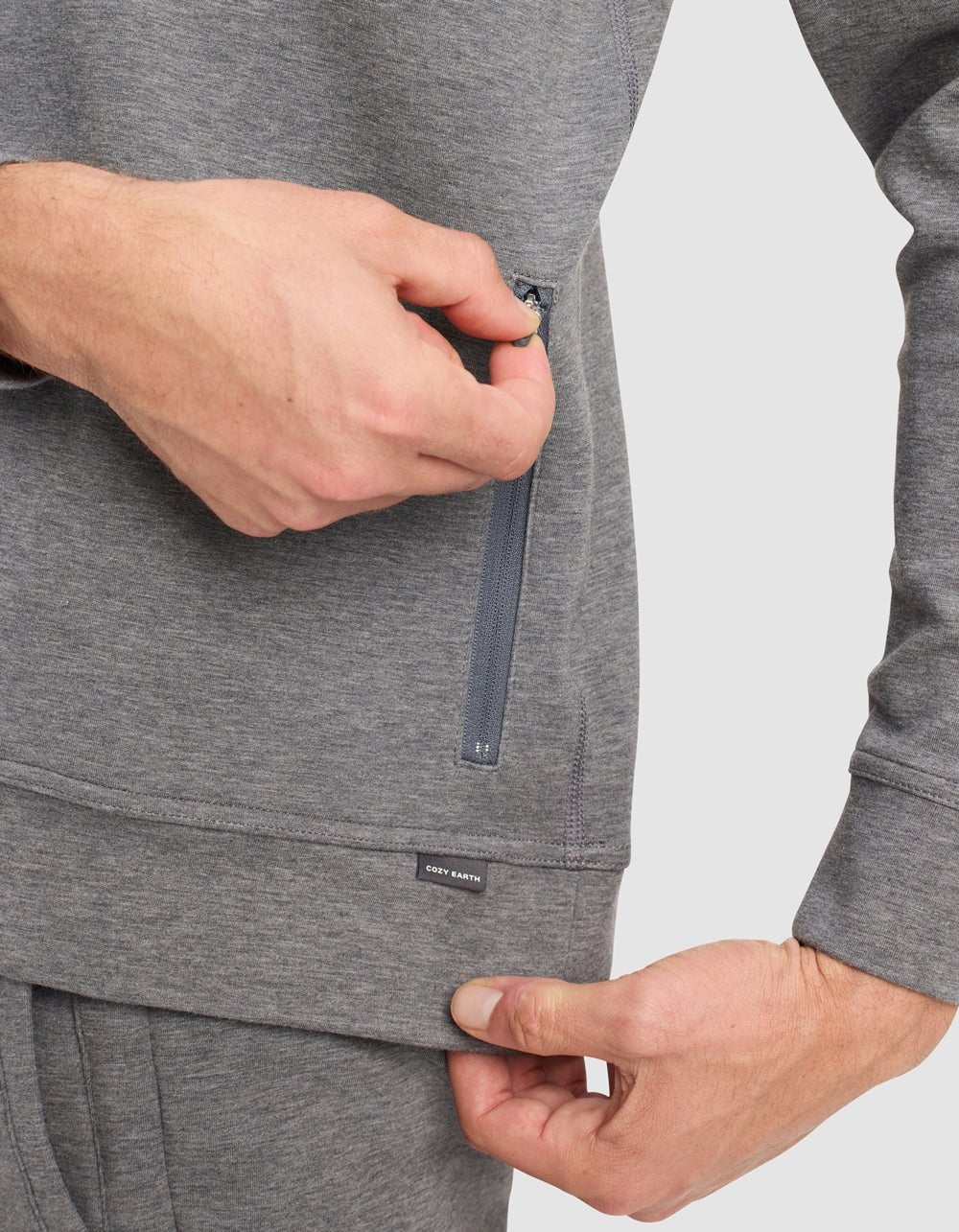 Cozy Earth StretchTech Quarter Zip & Jogger Set