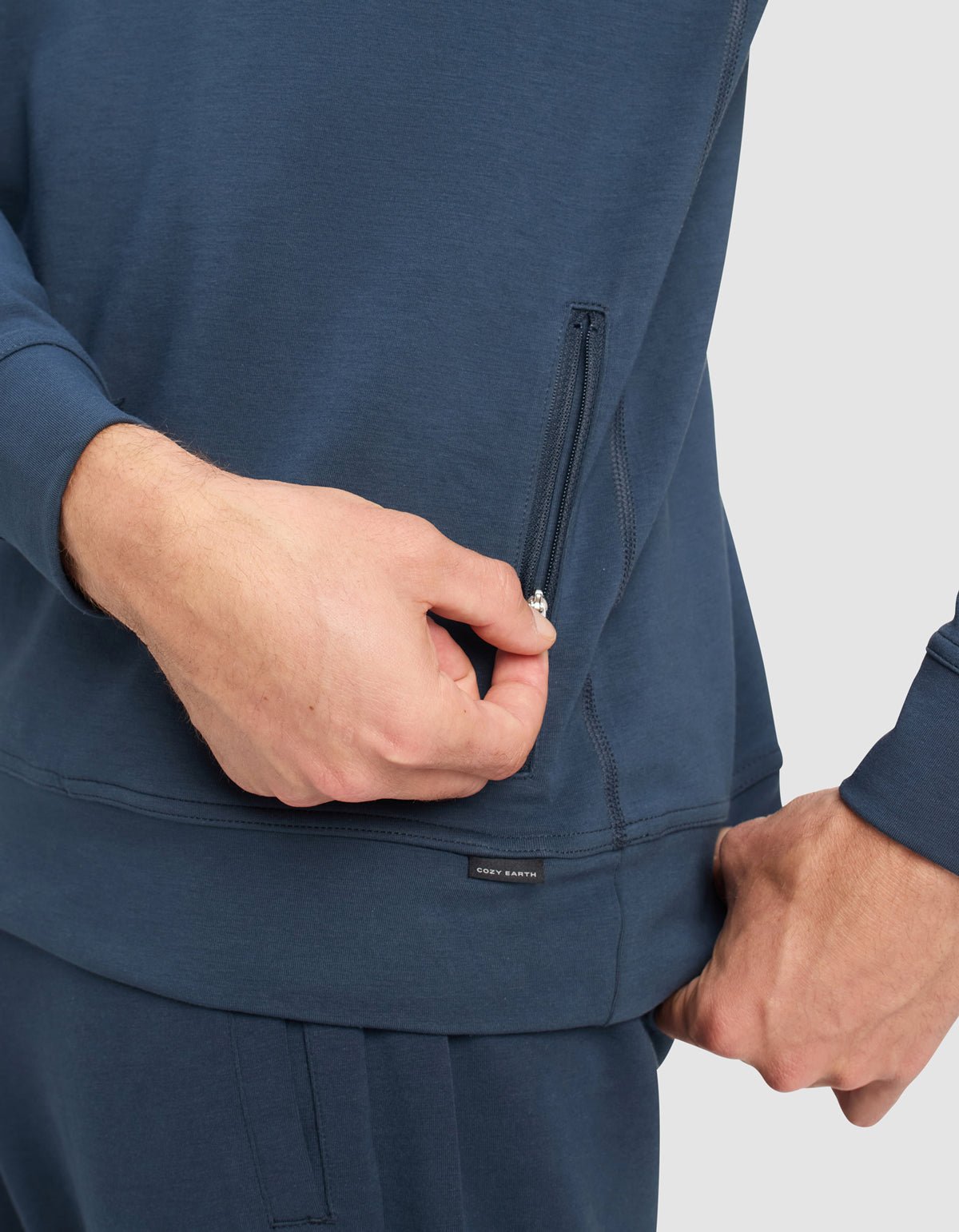 Cozy Earth StretchTech Quarter Zip & Jogger Set