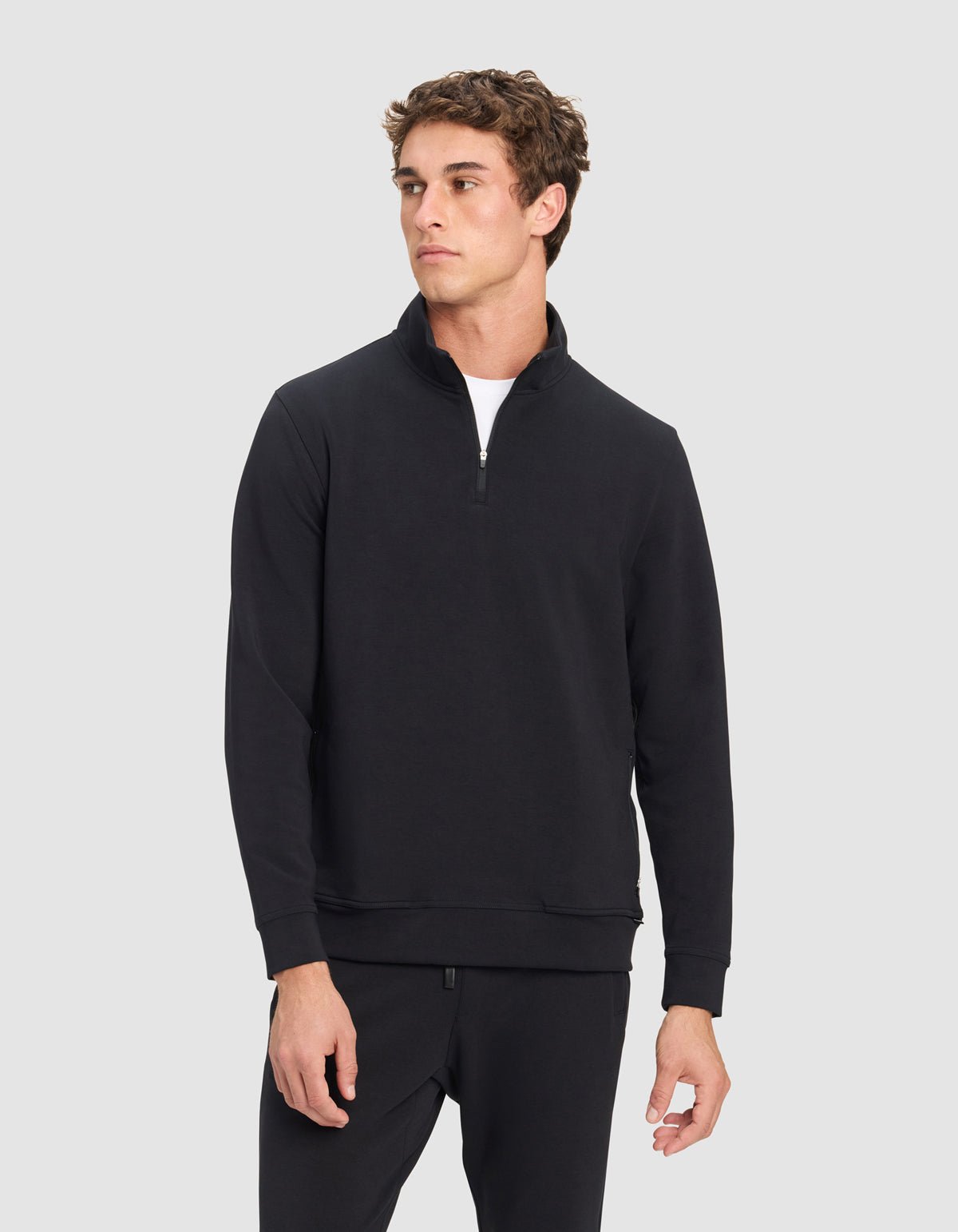 Cozy Earth StretchTech Quarter Zip & Jogger Set