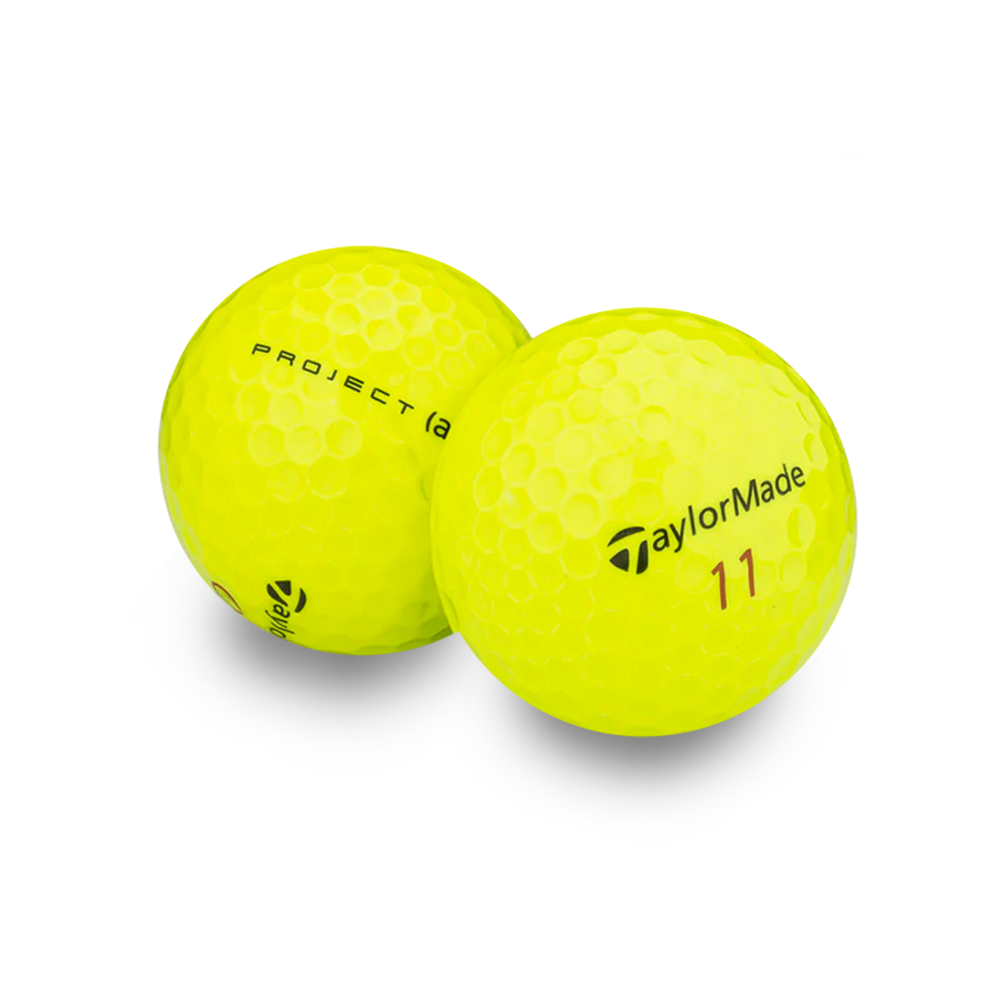 Taylormade Mint Yellow Tour Mix Golf Balls - 1 Dozen