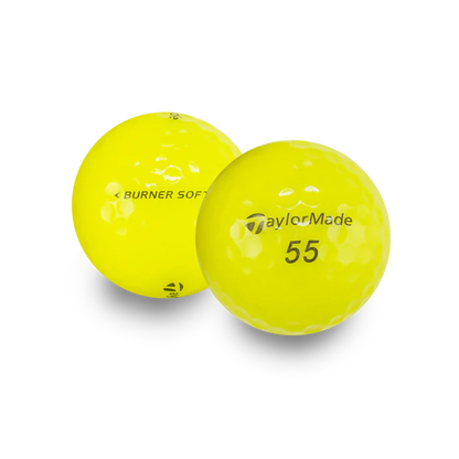 TaylorMade Mint Yellow Mix Golf Balls - 1 Dozen