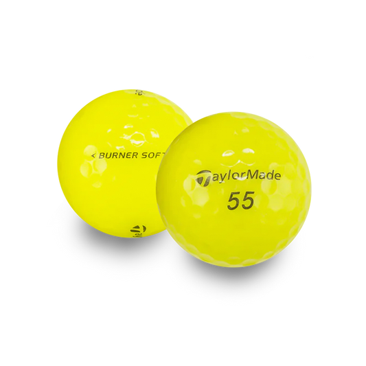 TaylorMade Mint Yellow Mix Golf Balls - 1 Dozen
