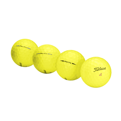 Titleist Mint/Near Mint Pro V1x Yellow Mix Golf Balls - 1 Dozen