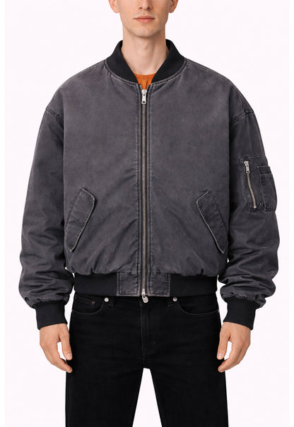 UNDEVELOPED Vintage Bomber Jacket MA1 [Black]