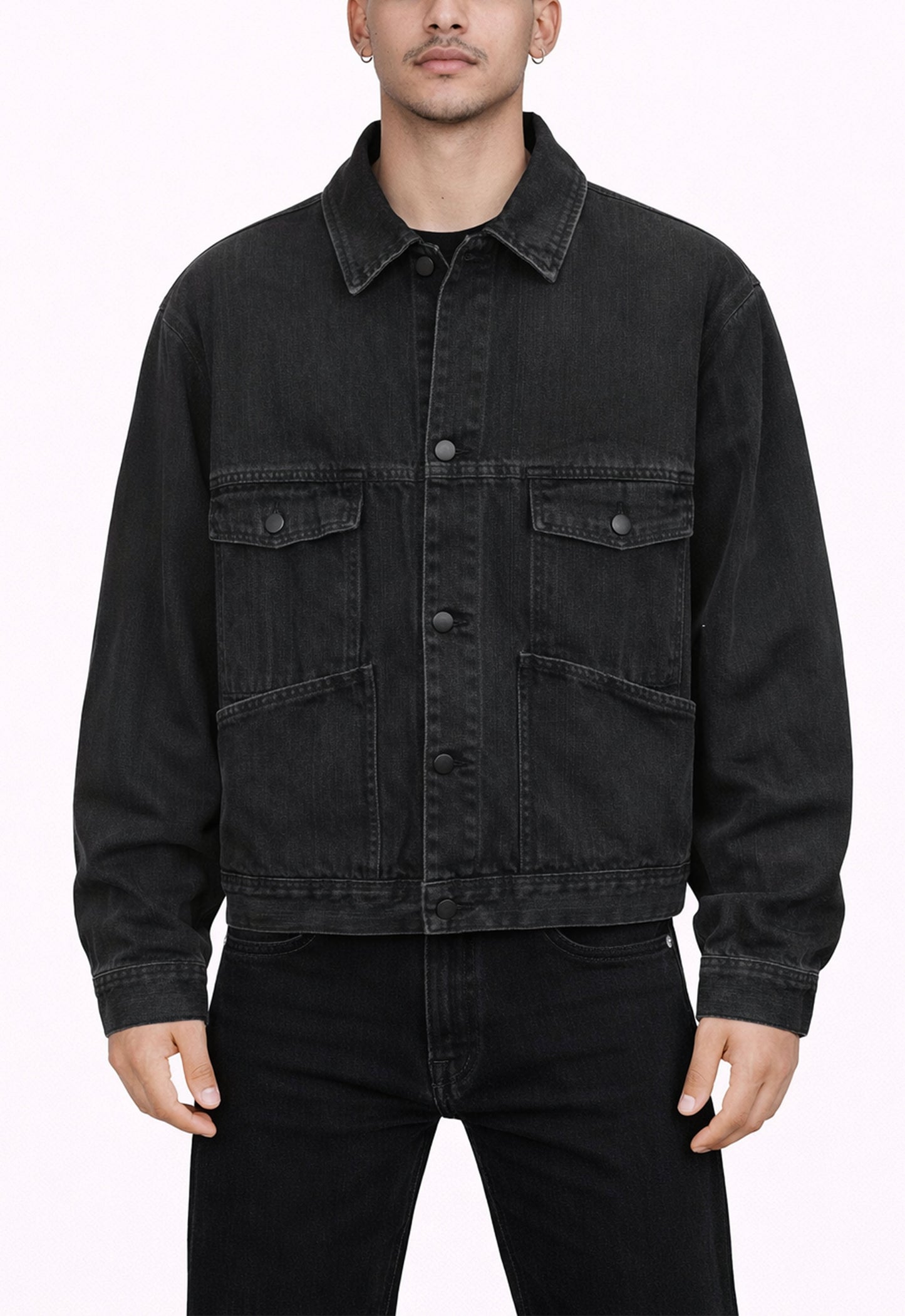 UNDEVELOPED Multi-Pocket Denim Jacket