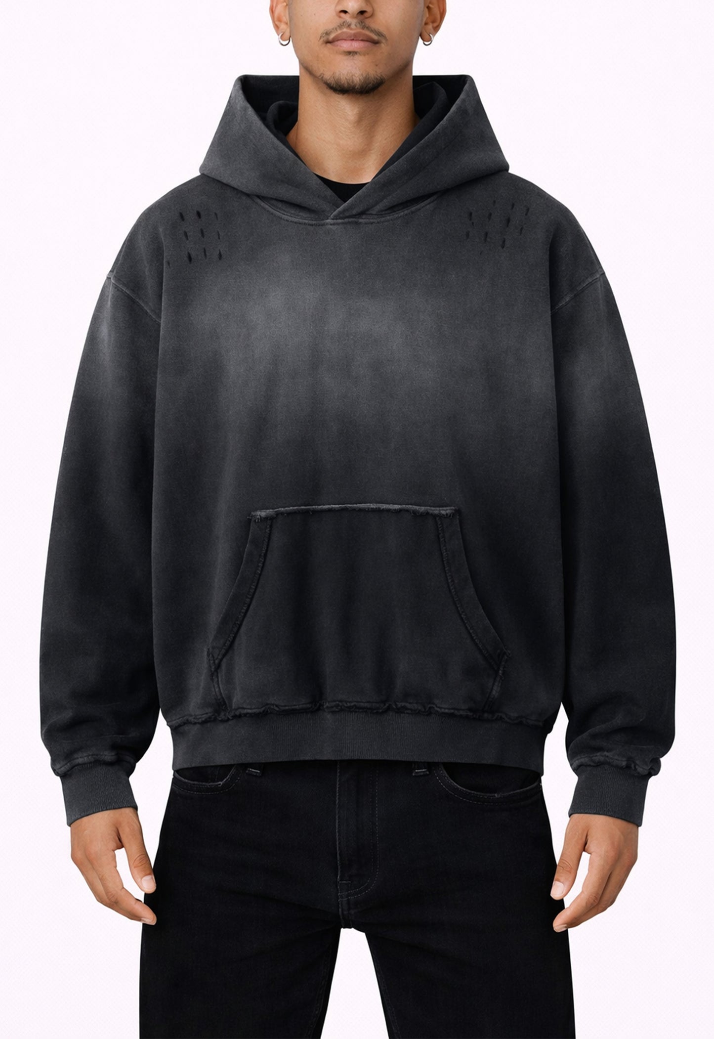 UNDEVELOPED Noir Sunfade Hoodie