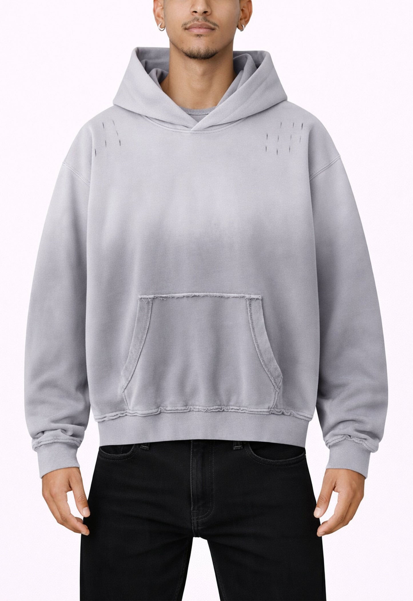 UNDEVELOPED Grey Sunfade Hoodie