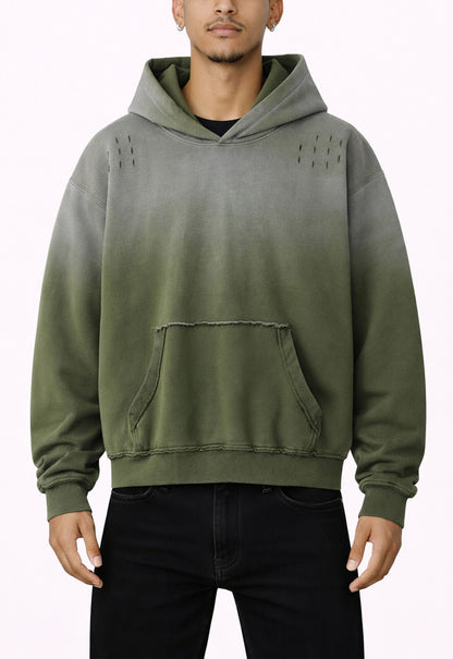 UNDEVELOPED Olive Sunfade Hoodie