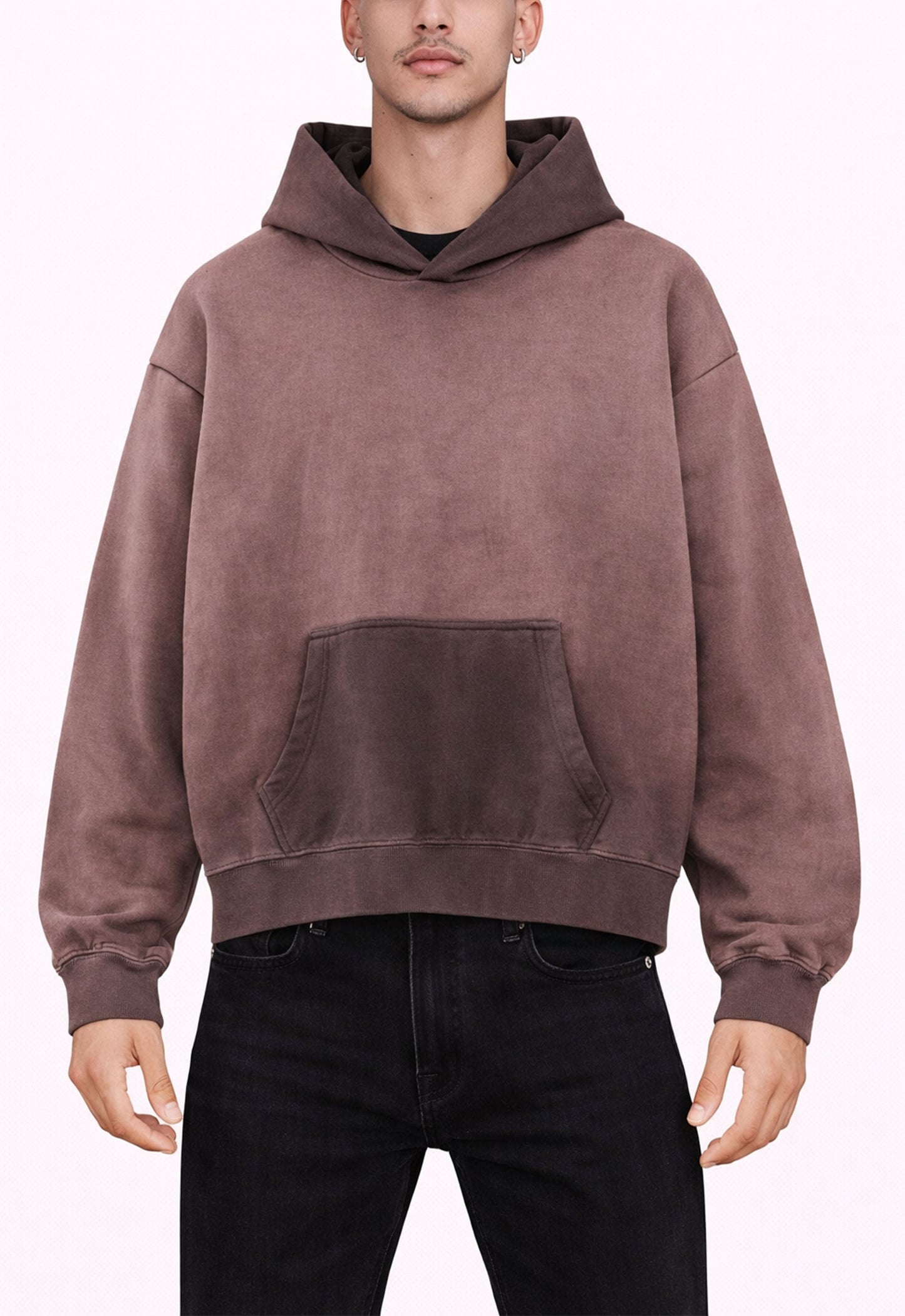 UNDEVELOPED Brown Sunfade Hoodie