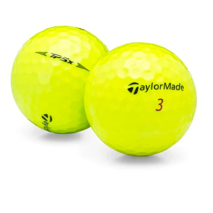Taylormade Mint Yellow Tour Mix Golf Balls - 1 Dozen