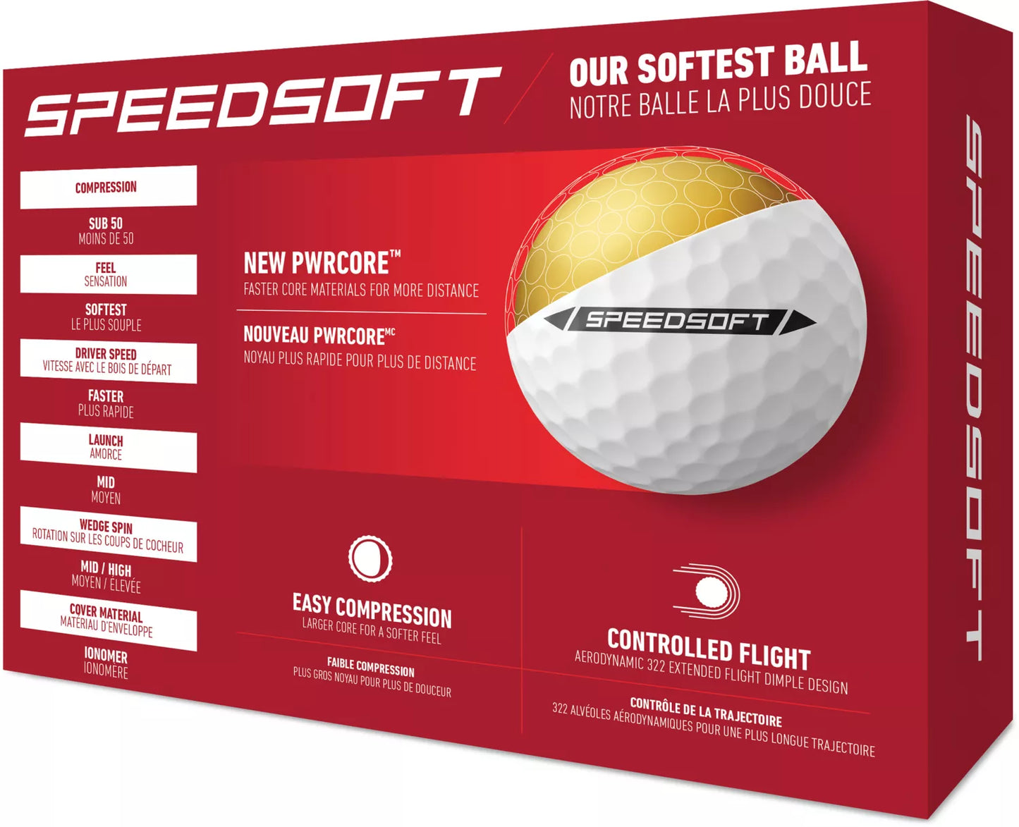 TaylorMade 2024 SpeedSoft Golf Balls