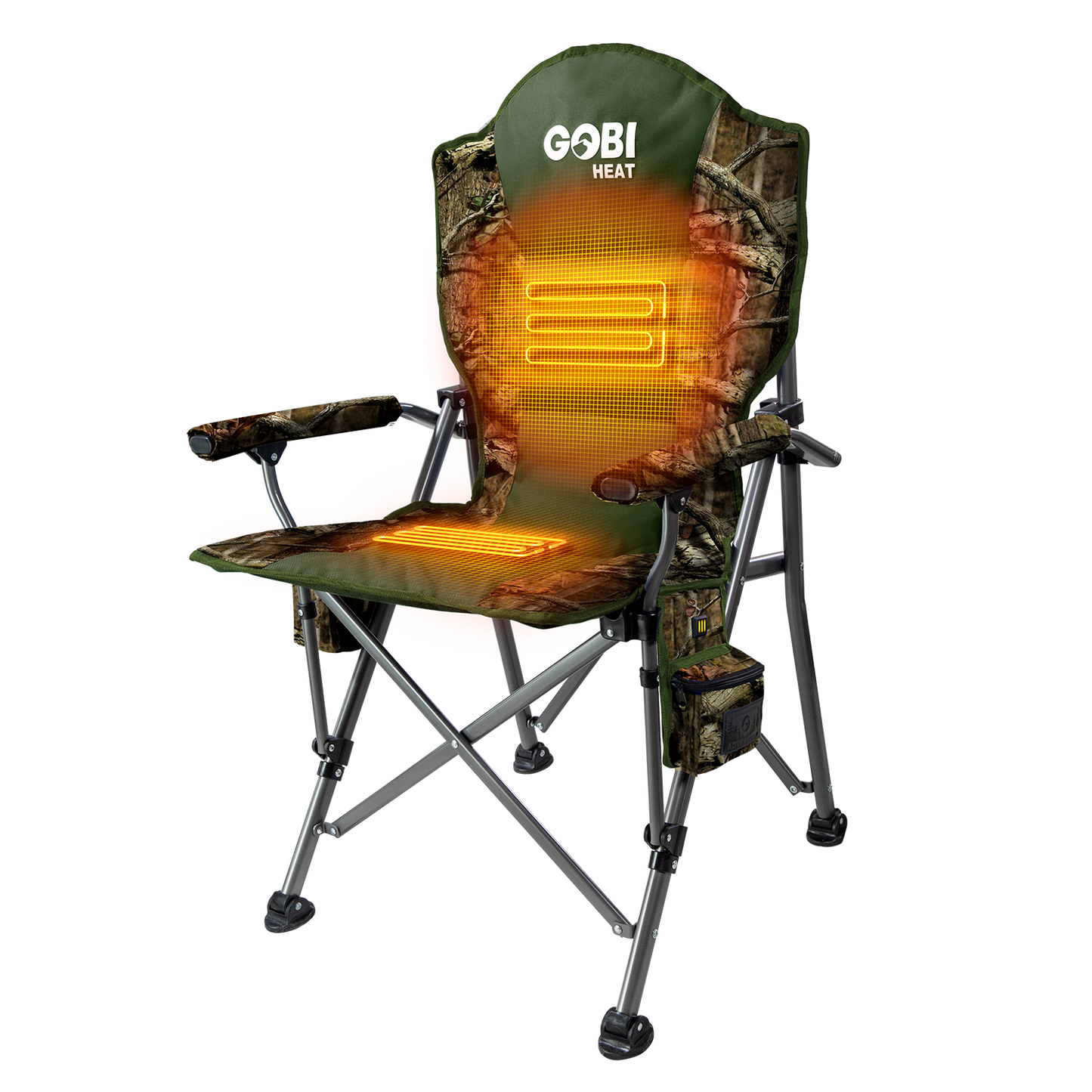 Gobi Heat Terrain Heated Camping Chair - Mann
