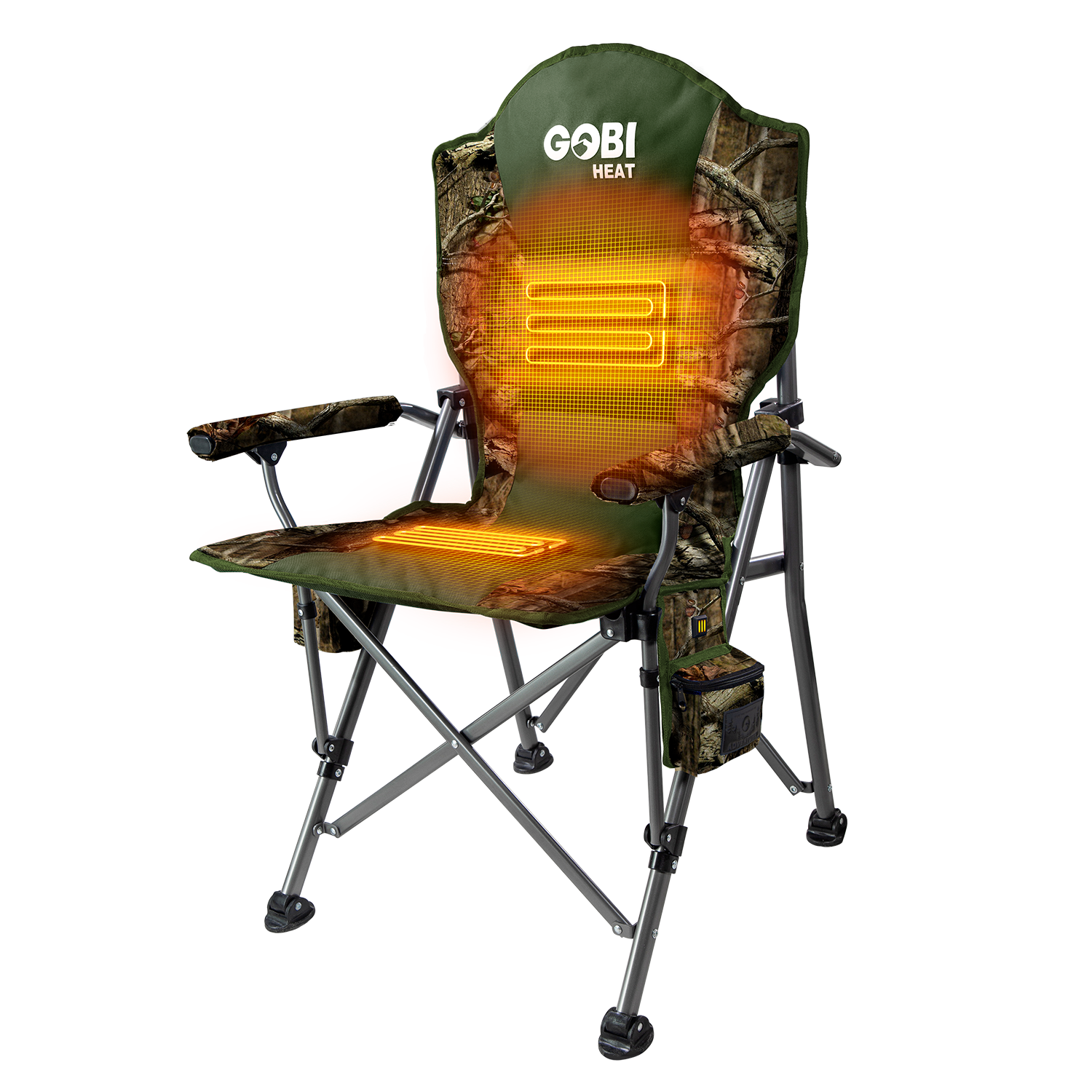 Gobi Heat Terrain Heated Camping Chair - Mann