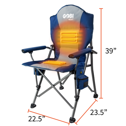 Gobi Heat Terrain Heated Camping Chair - Mann