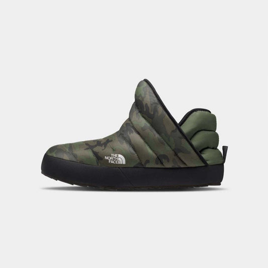 Size 9M The North Face ThermoBall Traction Bootie 'Thyme Brushwood Camo Print/TNF Black'