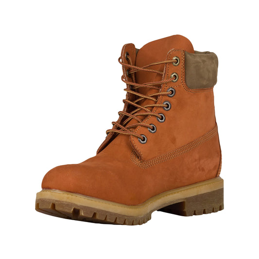 Size 10.5M Timberland 6-Inch Premium Boots 'Burnt Orange'