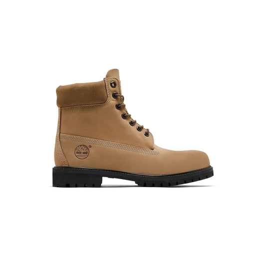 Size 8/9.5M Timberland 6-Inch Premium Waterproof Boots ‘Beige Nubuck’