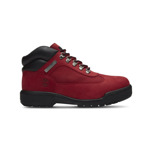 Timberland Waterproof Field Boots ‘Dark Red Nubuck’