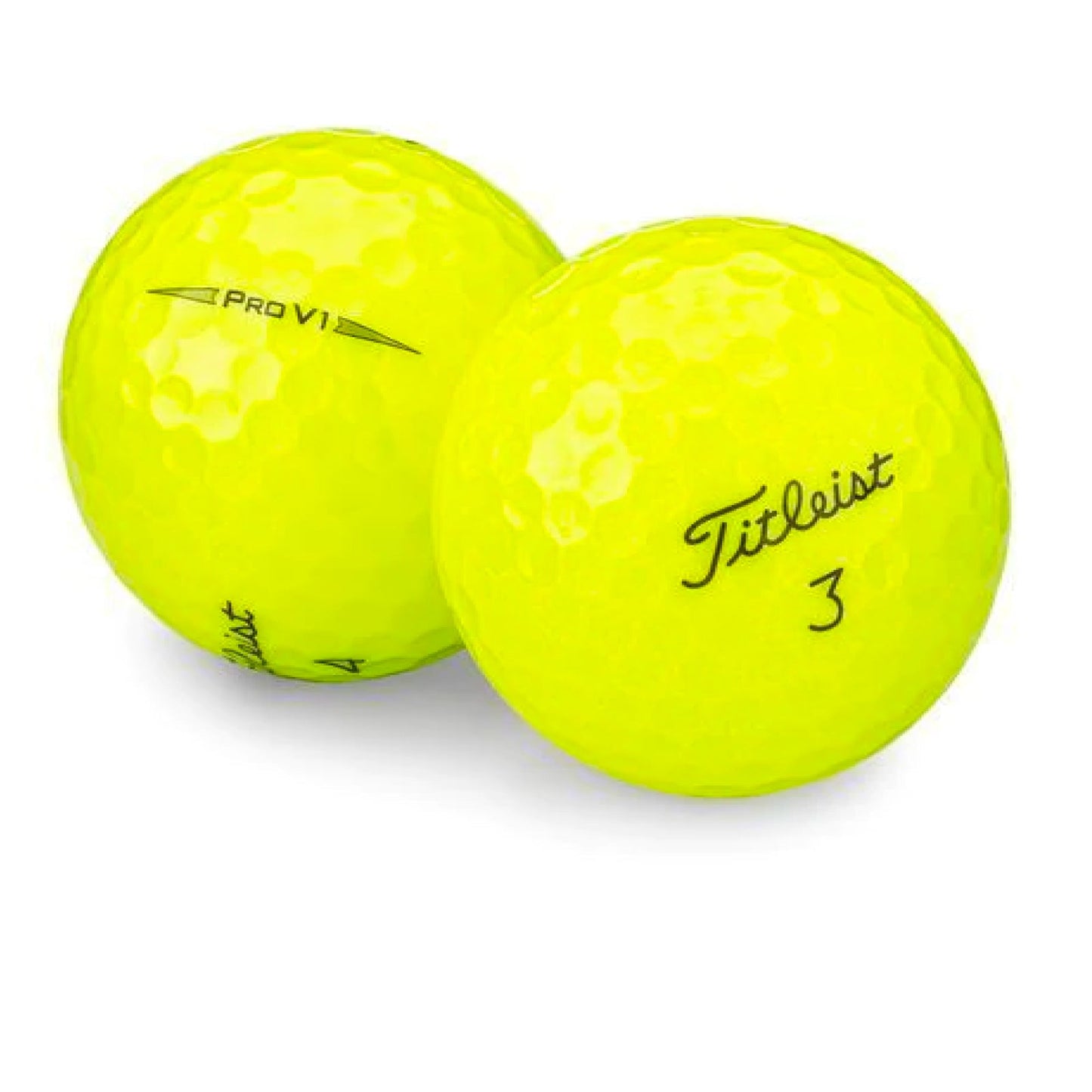 Titleist Mint/Near Mint Pro V1 Yellow Mix Golf Balls - 1 Dozen