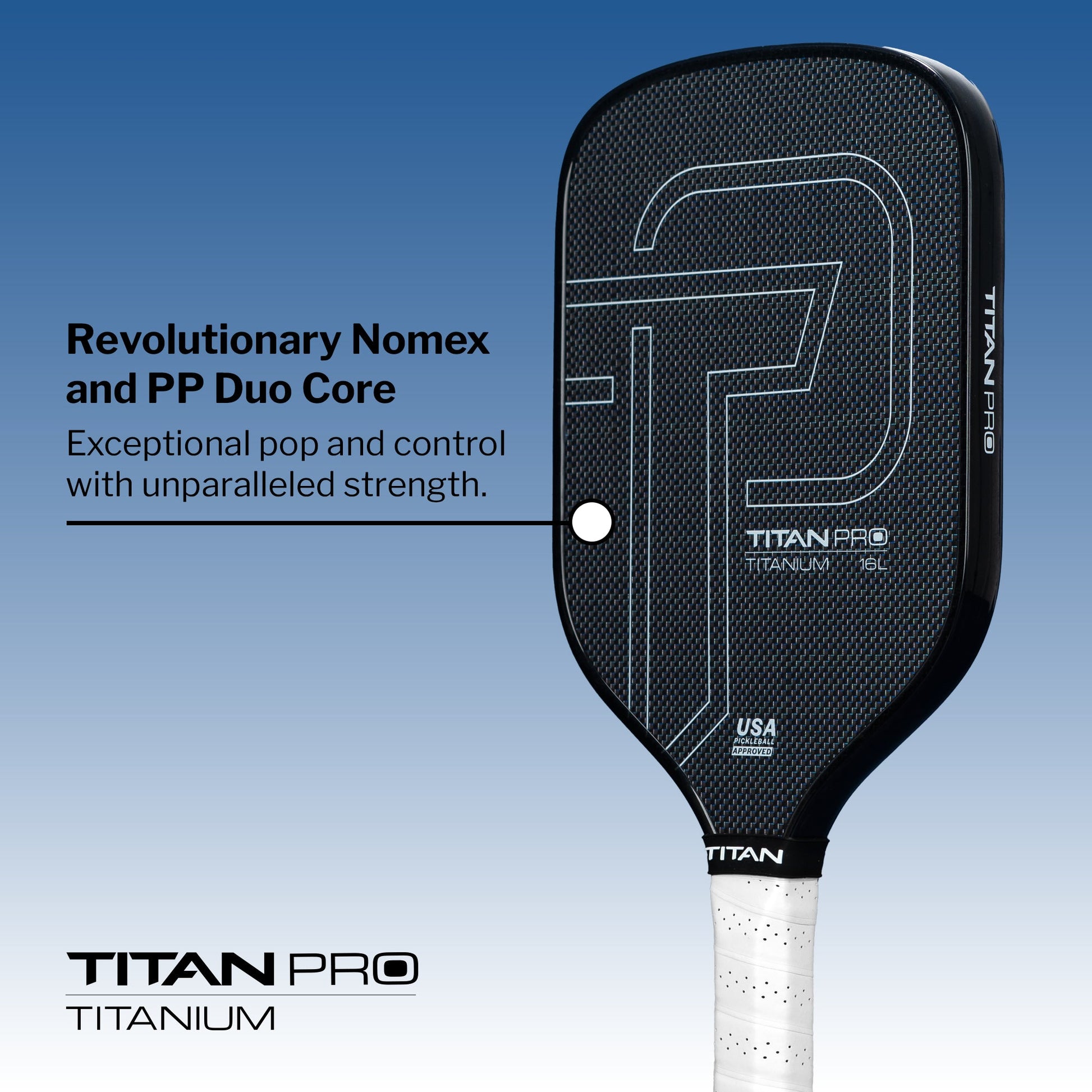 Titan Pickleball Pro Titanium 16L - Mann