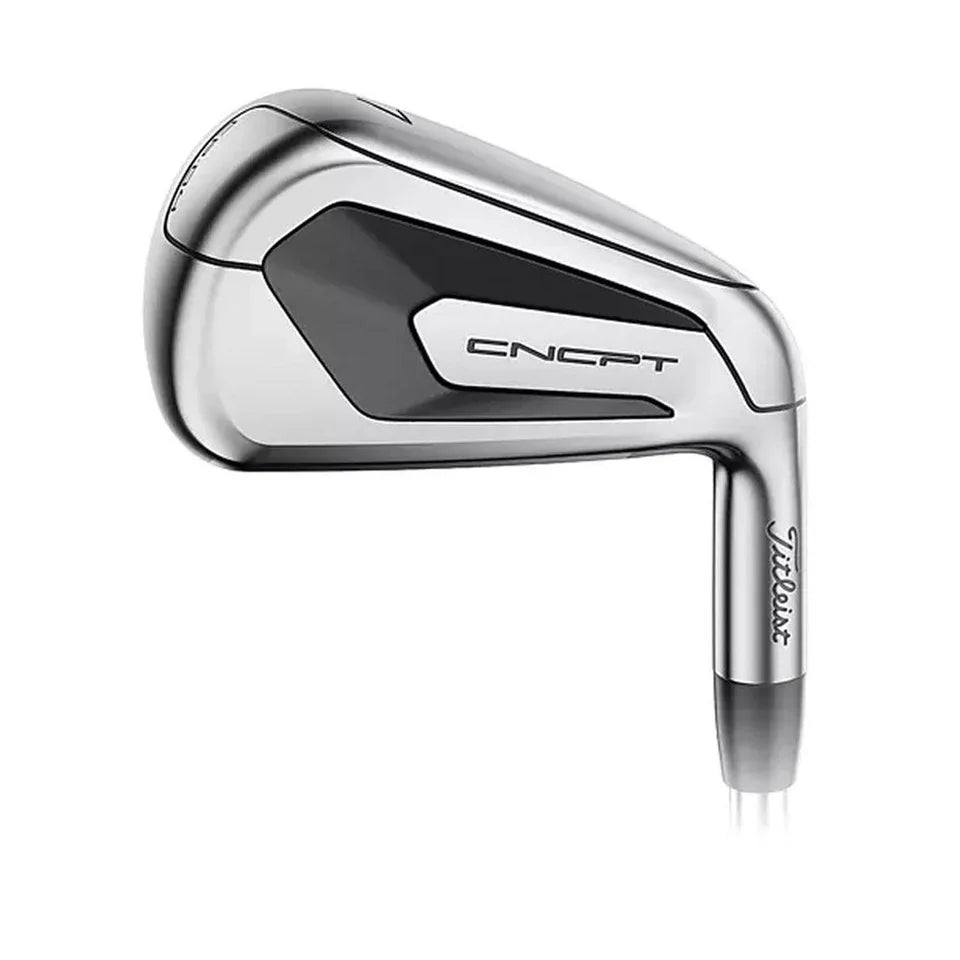 Titleist CNCPT CP-04 golf iron club with a sleek metallic finish