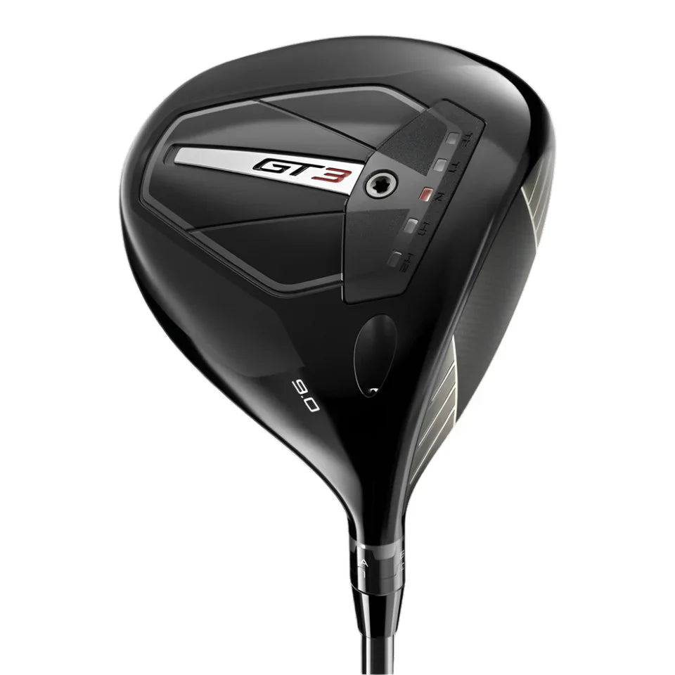 Titleist GT3 driver golf club with black finish and silver GT3 branding