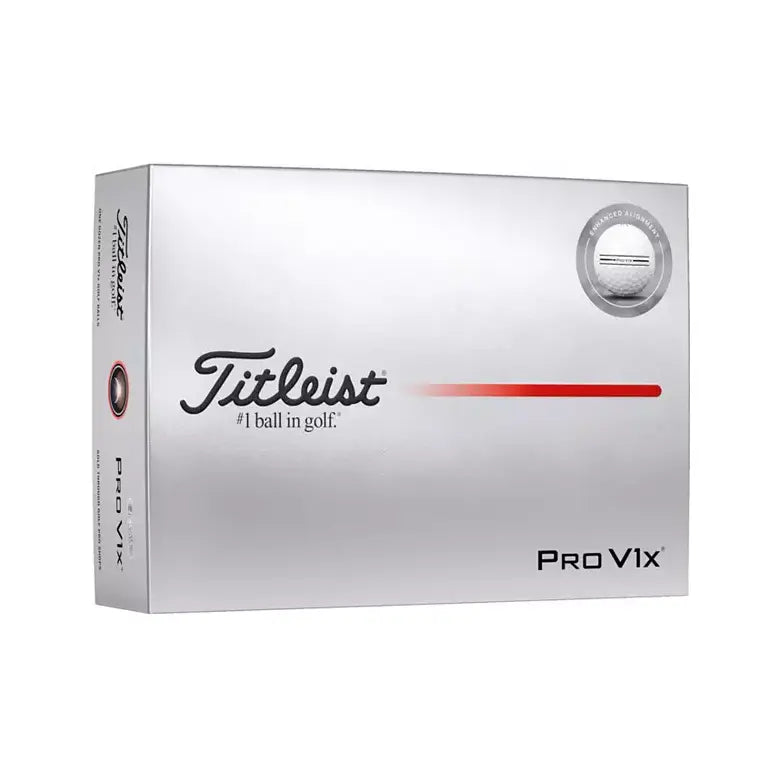 Titleist 2025 Pro V1x Enhanced Alignment Dozen Golf Balls