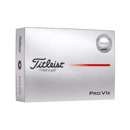 Titleist 2025 Pro V1x Enhanced Alignment Dozen Golf Balls