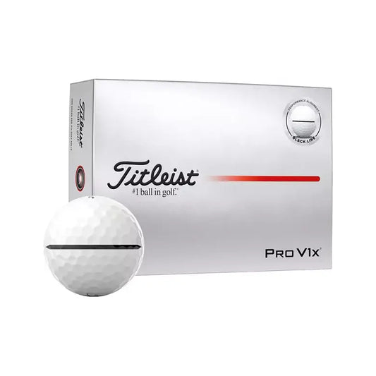 Titleist 2025 Pro V1x Performance Alignment Black Golf Balls