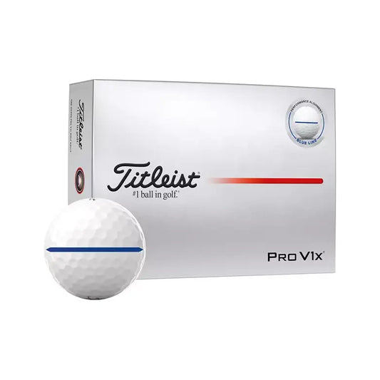 Titleist 2025 Pro V1x Performance Alignment Blue Golf Balls