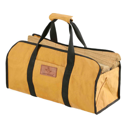 WDO Tote Shape Canvas Firewood Log Carriers