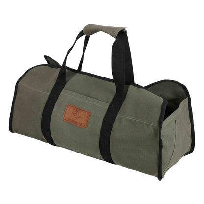 WDO Tote Shape Canvas Firewood Log Carriers