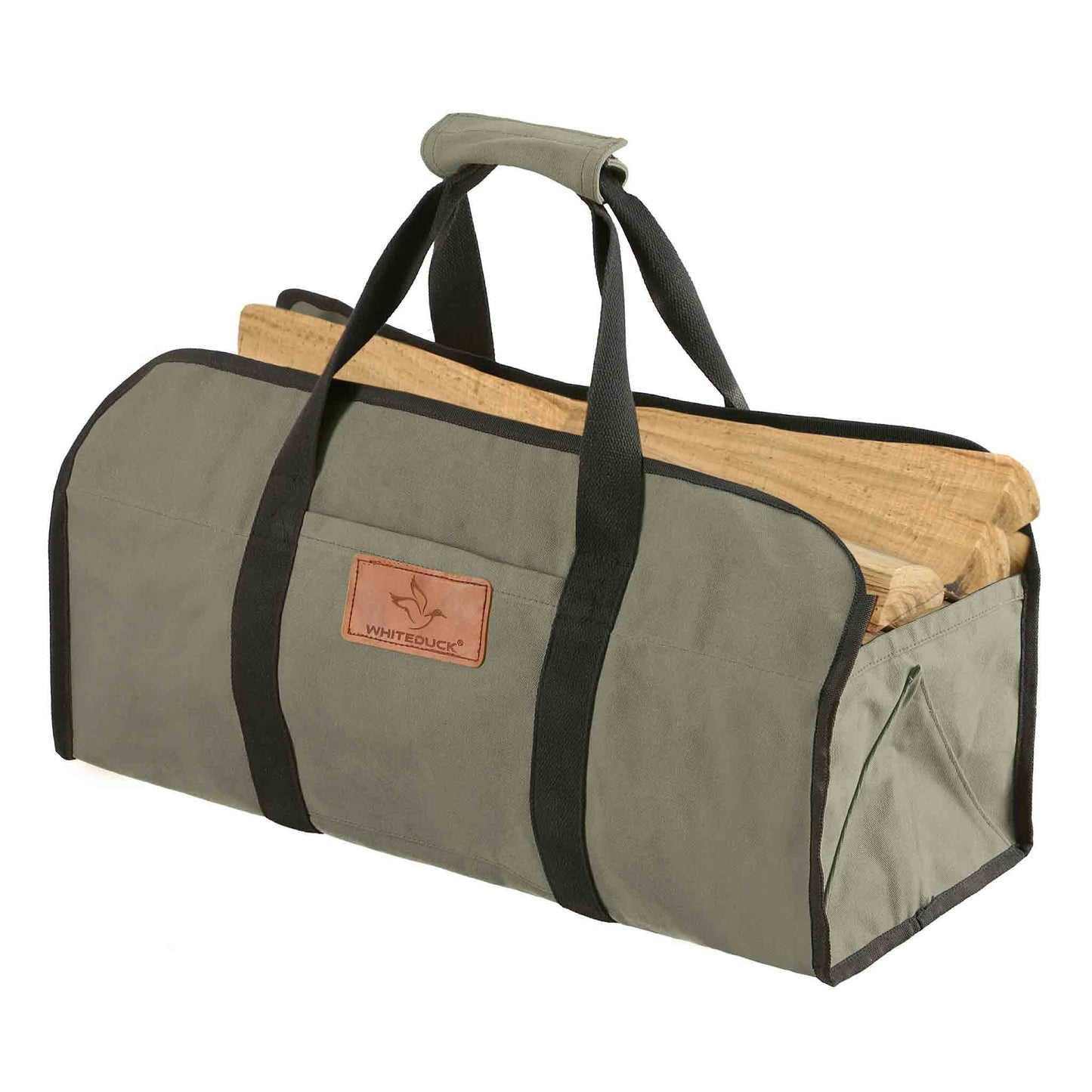 WDO Tote Shape Canvas Firewood Log Carriers