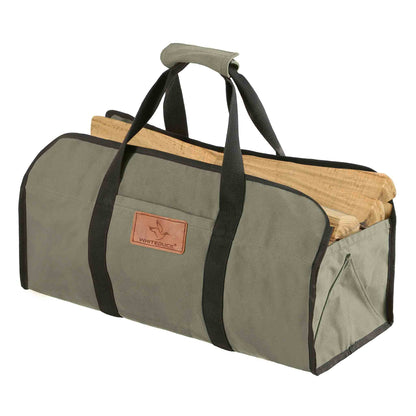 WDO Tote Shape Canvas Firewood Log Carriers