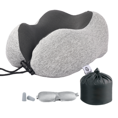 iReliev Memory Foam Travel Pillow