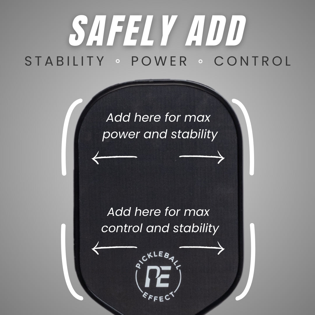 Pickleball Effect Tungsten Tape Strips - Mann