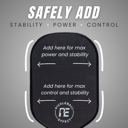 Pickleball Effect Tungsten Tape Strips - Mann